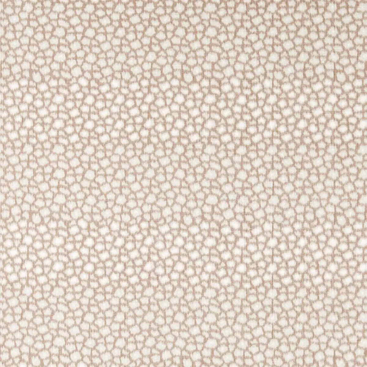 Loam Fabric - Rust by red spotted printed fabric from Harlequin