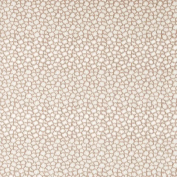 Loam Fabric - Rust by red spotted printed fabric from Harlequin
