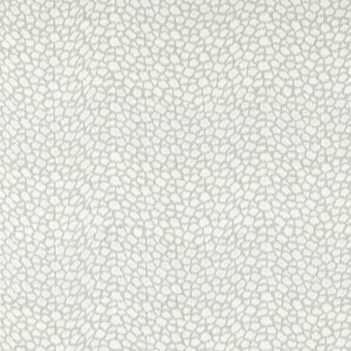Loam Fabric - Meadow by blue spotted printed fabric from Harlequin