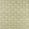 green geometric embroideried fabric from Harlequin