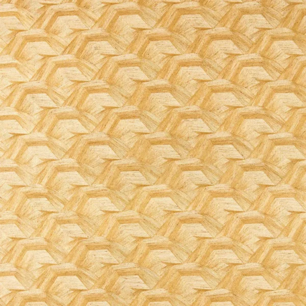 Cartography Fabric - Tourmaline by yellow geometric embroideried fabric from Harlequin