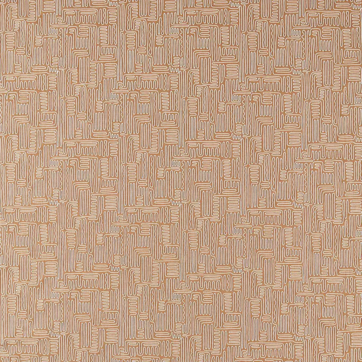 Hollow Fabric - Tan by red misc embroideried fabric from Harlequin