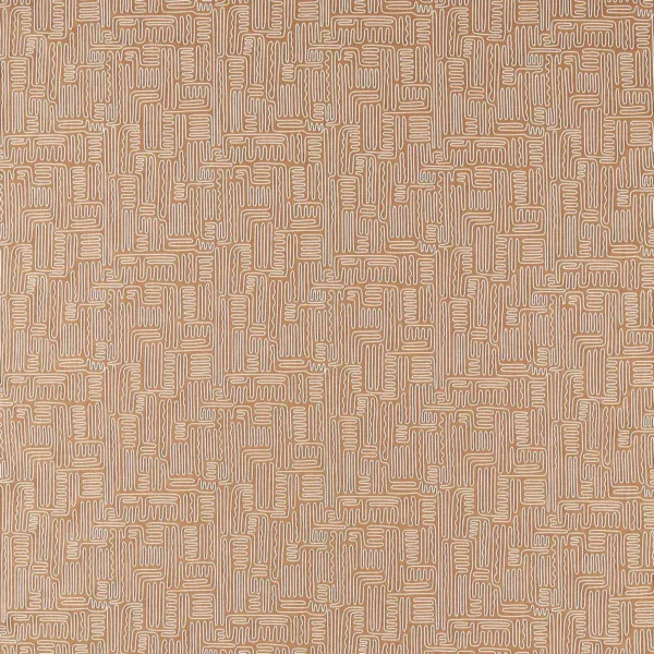 Hollow Fabric - Tan by red misc embroideried fabric from Harlequin