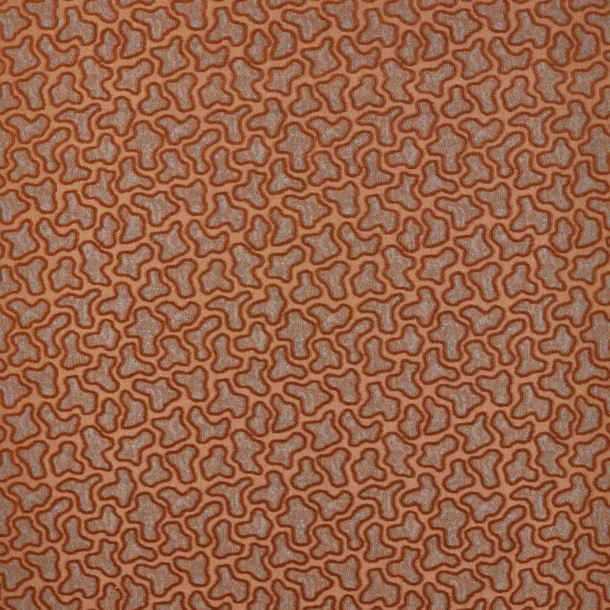 Molten Fabric - Amber / Topaz by orange misc velvet-chenille fabric from Harlequin