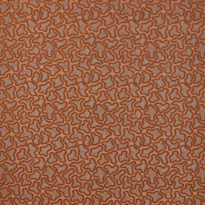 orange misc velvet-chenille fabric from Harlequin