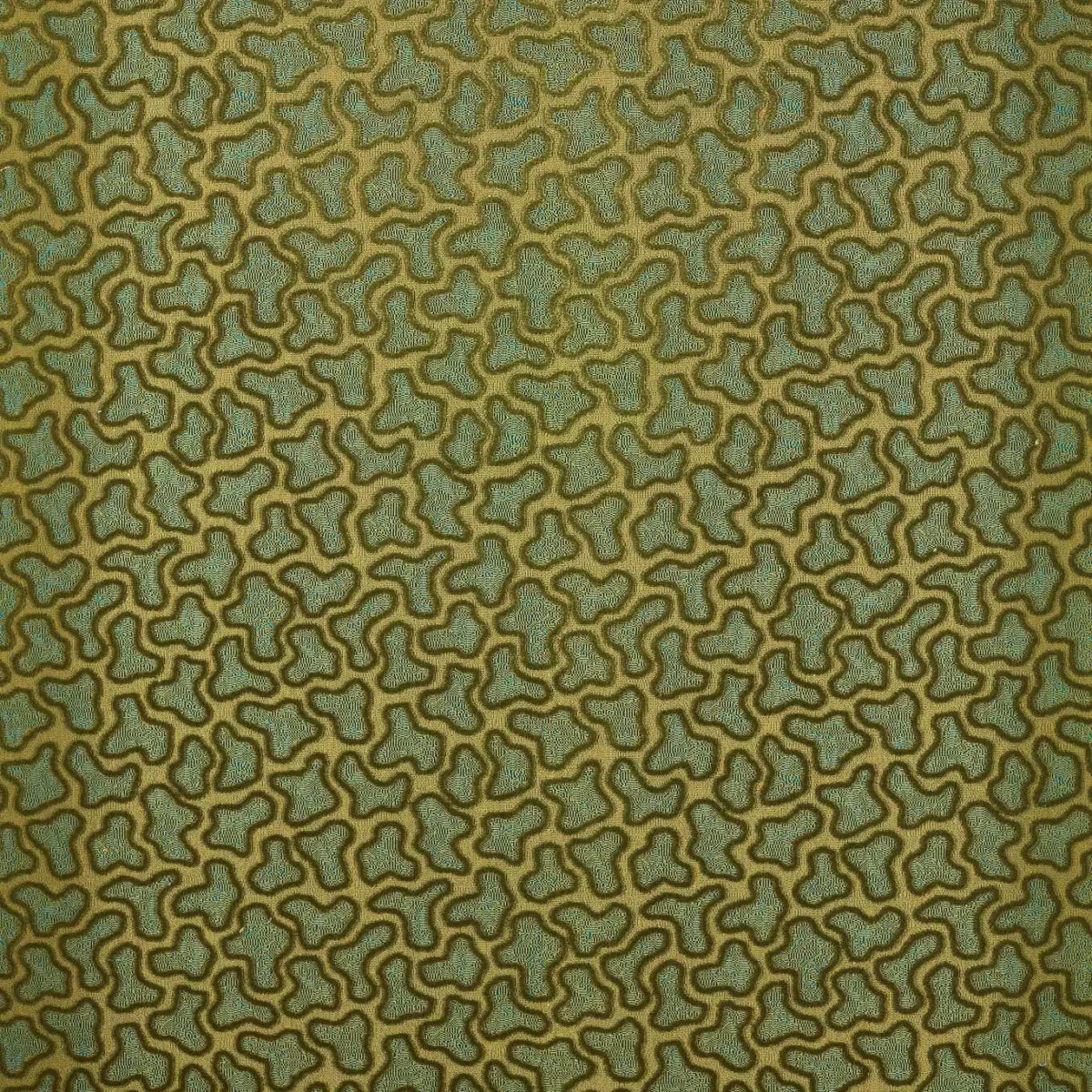 Molten Fabric - Moldavite / Emerald by green misc velvet-chenille fabric from Harlequin