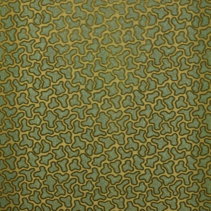 Molten Fabric - Moldavite / Emerald swatch