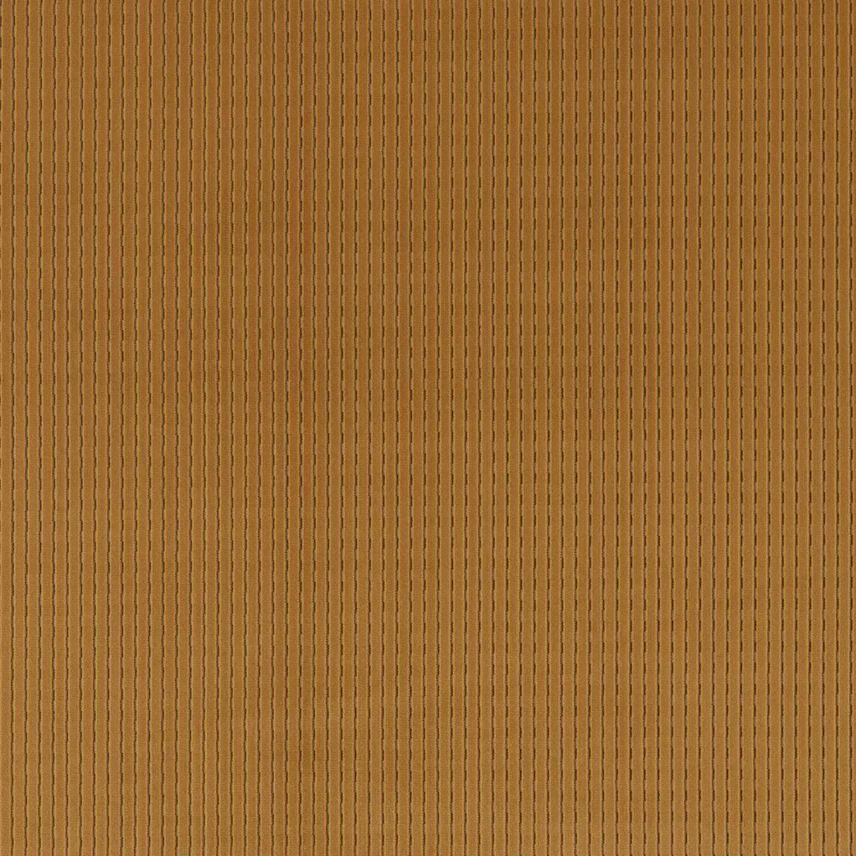Karst Fabric - Tourmaline by orange striped velvet-chenille fabric from Harlequin