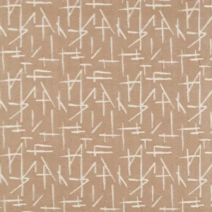 brown geometric velvet-chenille fabric from Harlequin