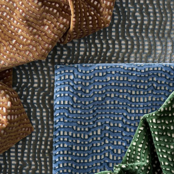 Chert Fabric - Sapphire by Chert Fabric - Sapphire from