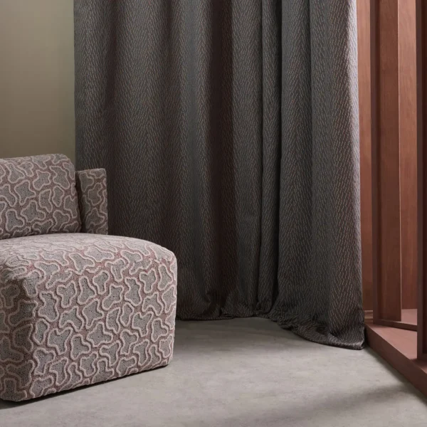 Altar Fabric - Celestial by blue misc curtain with armchair and window