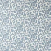blue botanical printed fabric from Scion
