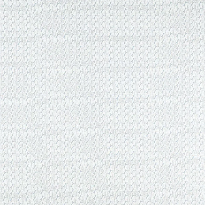 Raft Stripe Print Fabric - Coast Blue swatch