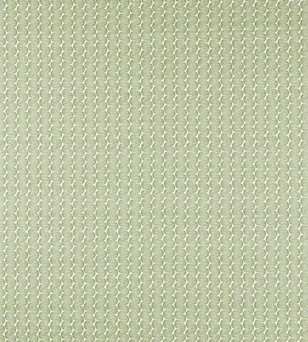 green striped printed fabric from Scion