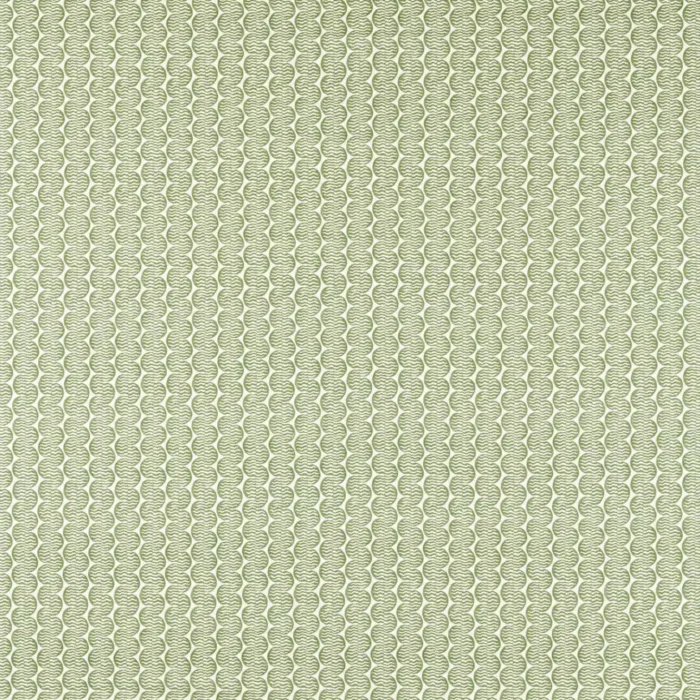 Raft Stripe Print Fabric - Pine swatch