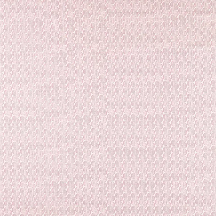 Raft Stripe Print Fabric - Dusk Pink swatch