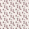 red botanical printed fabric from Scion