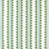 green striped embroideried fabric from Scion