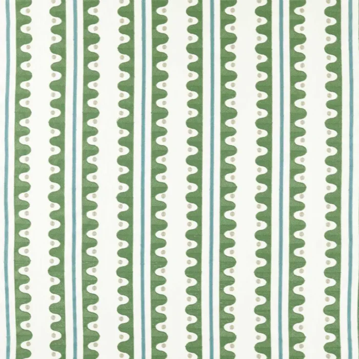 Oakham Embroidery Fabric - Forest swatch