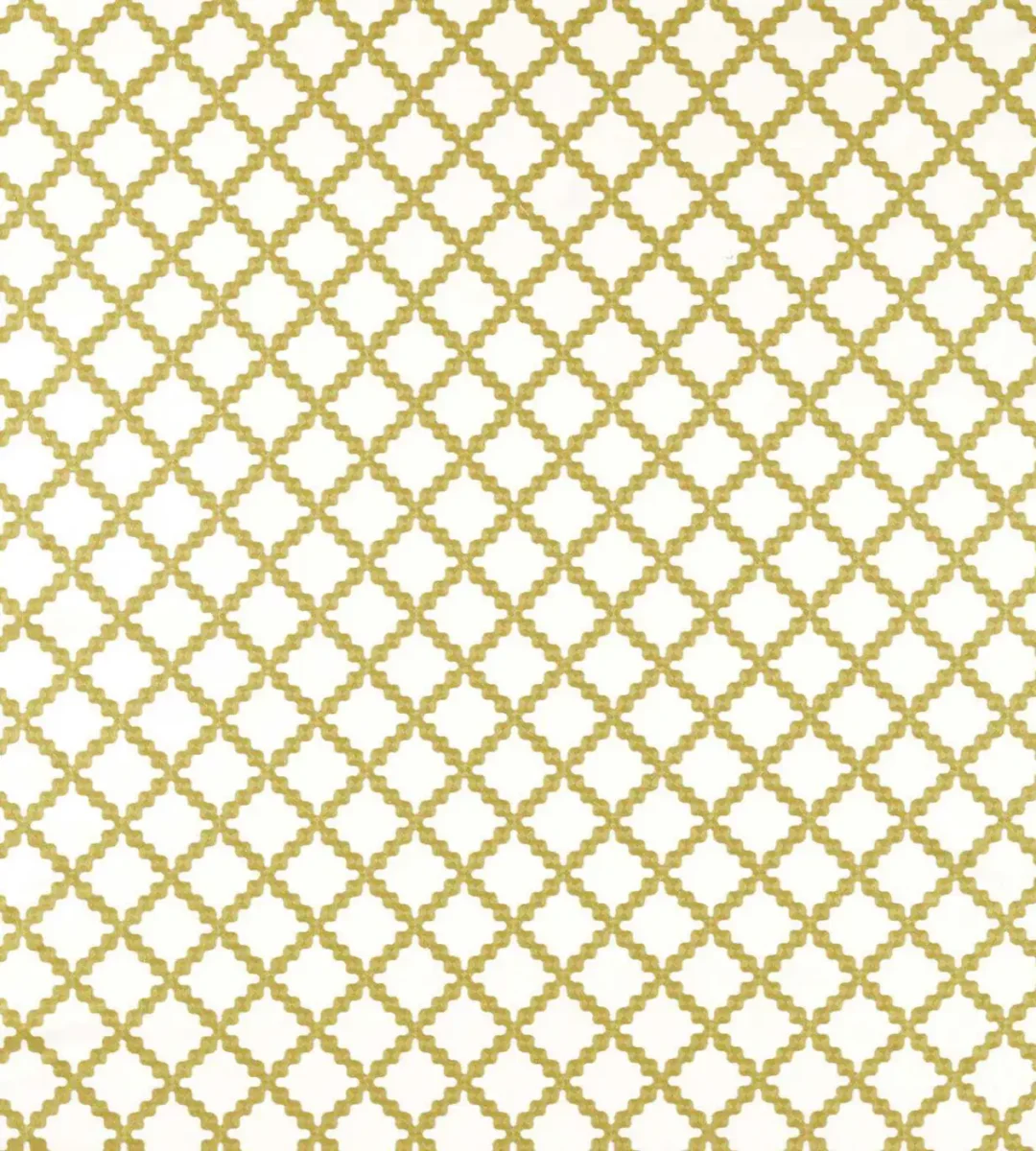 Swithland Embroidery Fabric - Honey by yellow geometric embroideried fabric from Scion
