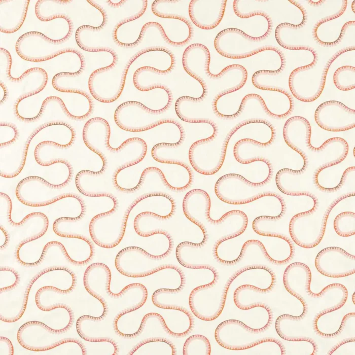 Bimble Embroidery Fabric - Sunset swatch