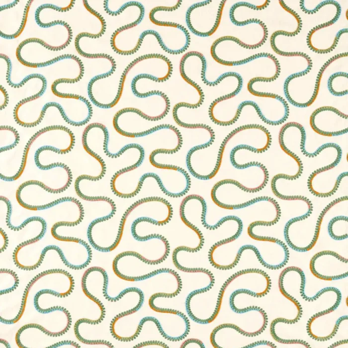 Bimble Embroidery Fabric - Meadow swatch