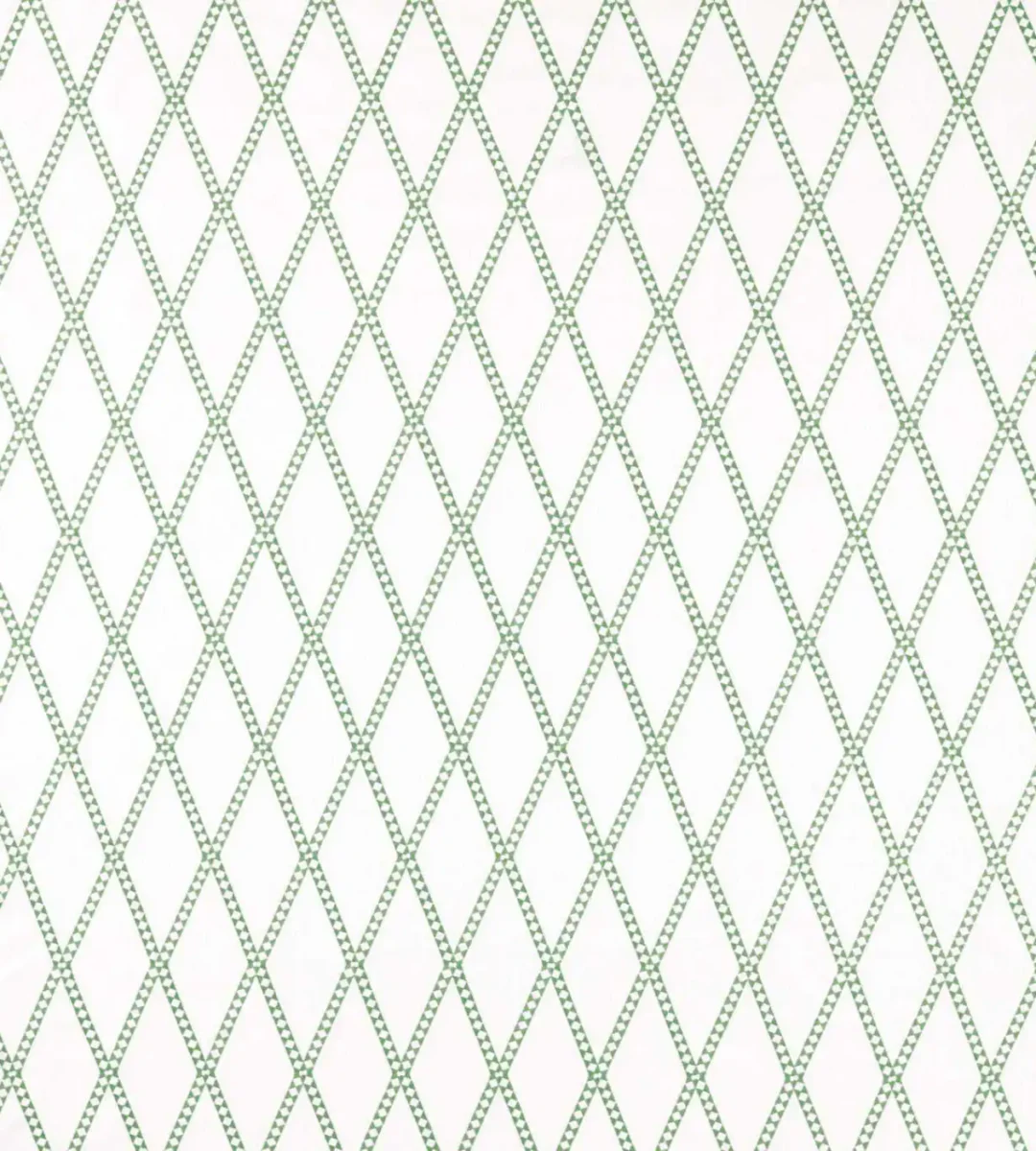 Hayloft Embroidery Fabric - Forest by green geometric embroideried fabric from Scion