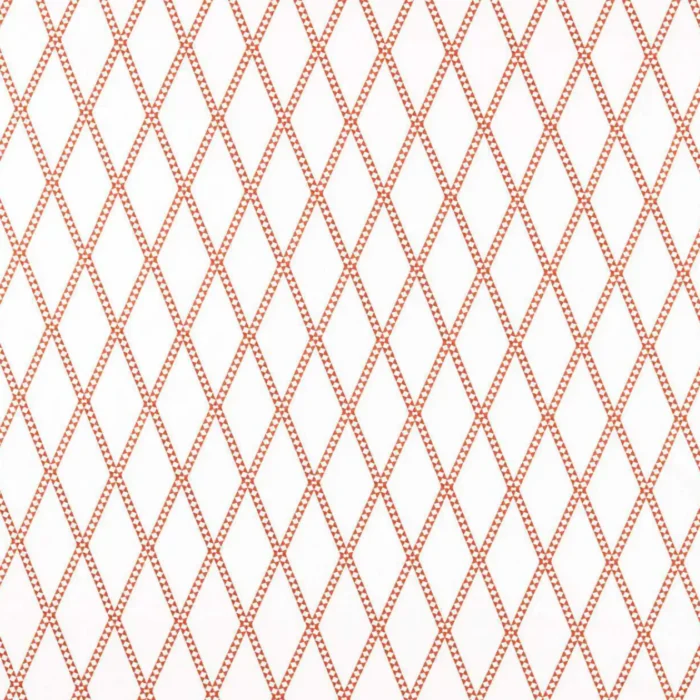 Hayloft Embroidery Fabric - Tomato swatch