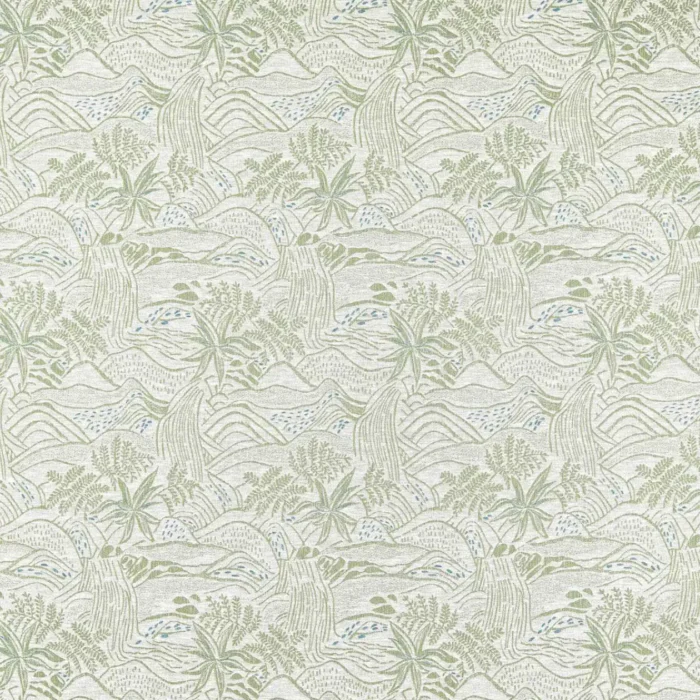 Falling Foss Weave Fabric - Seaglass swatch