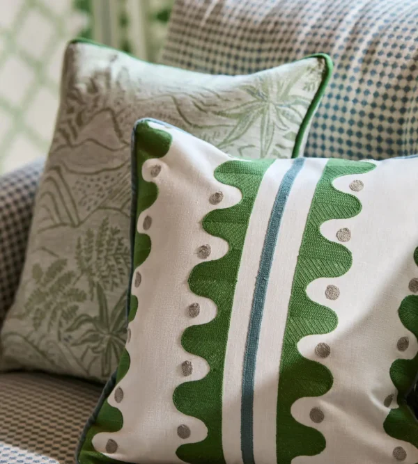 Oakham Embroidery Fabric - Forest by Oakham Embroidery Fabric - Forest from