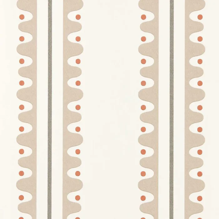 Oakham Wallpaper - Mushroom swatch