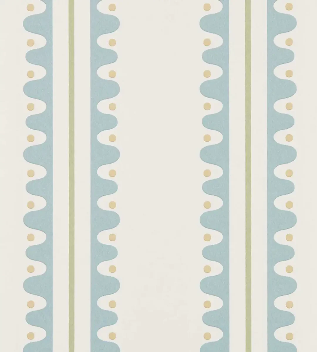 Oakham Wallpaper - Coast Blue by blue striped wallpaper from scion