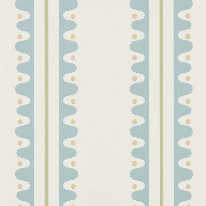 Oakham Wallpaper - Coast Blue swatch
