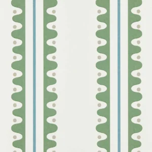 green striped wallpaper from scion