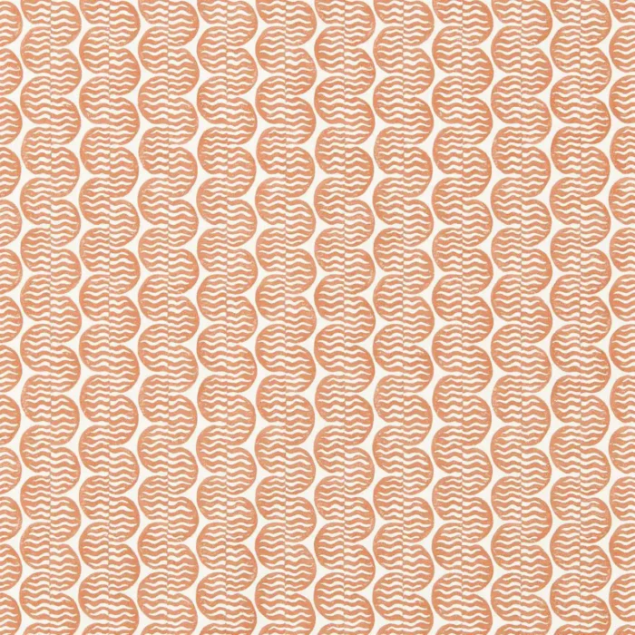 Raft Stripe Wallpaper - Rust swatch