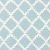 blue geometric wallpaper from scion