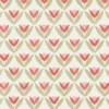 red botanical wallpaper from scion