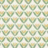 yellow botanical wallpaper from scion
