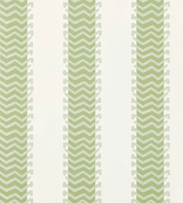 Bradgate Wallpaper - Pine by green striped wallpaper from scion