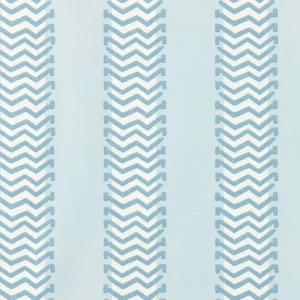 blue striped wallpaper from scion