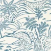 blue botanical wallpaper from scion