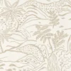 neutral botanical wallpaper from scion