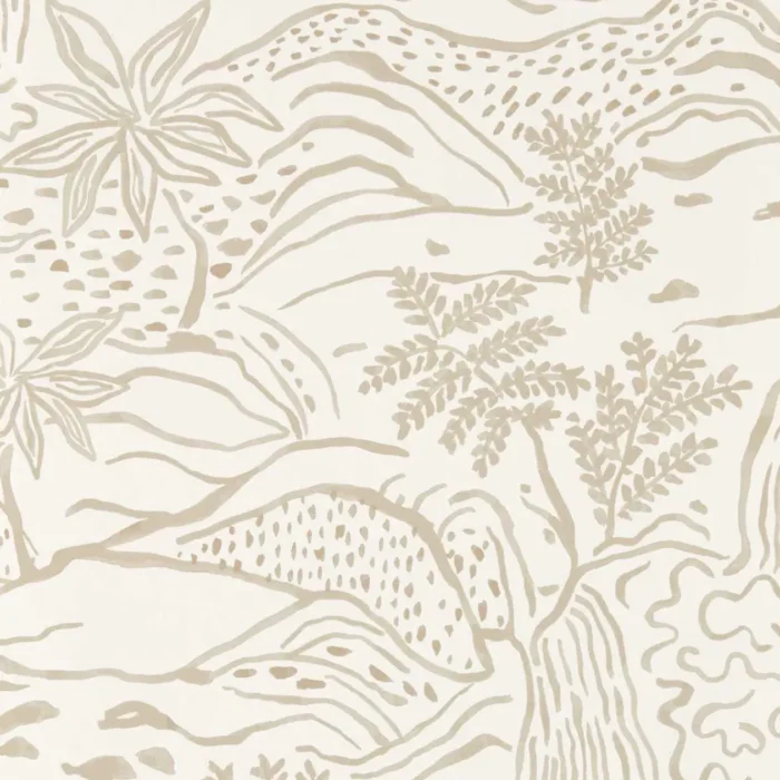 Falling Foss Wallpaper - Linen swatch