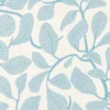 blue botanical wallpaper from scion