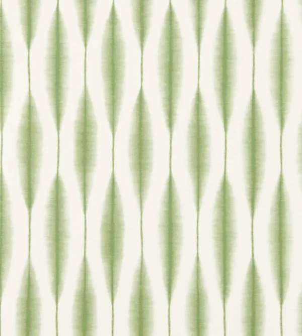 Kasuri Wallpaper - Pine by green striped wallpaper from scion