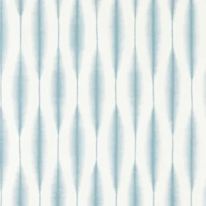 blue striped wallpaper from scion
