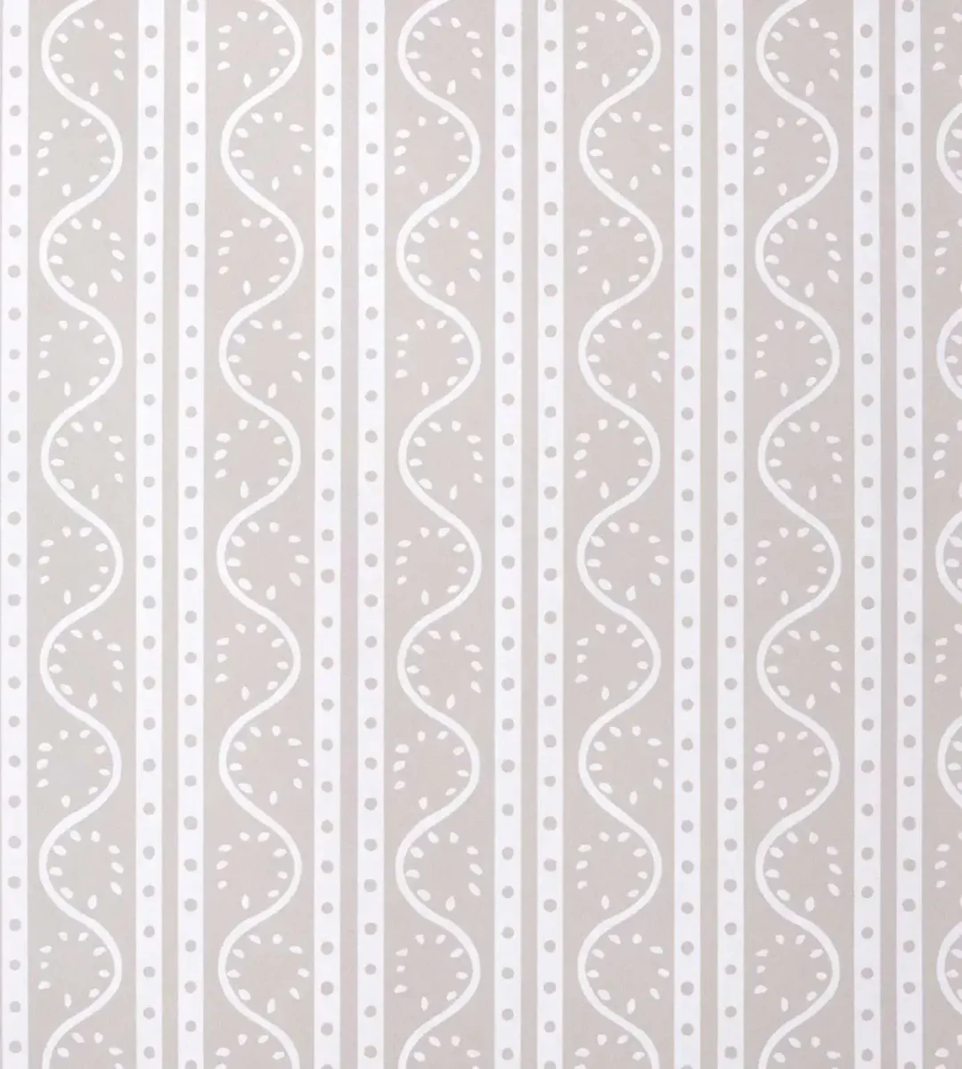 Split Pea Wallpaper - Linen by neutral striped wallpaper from scion
