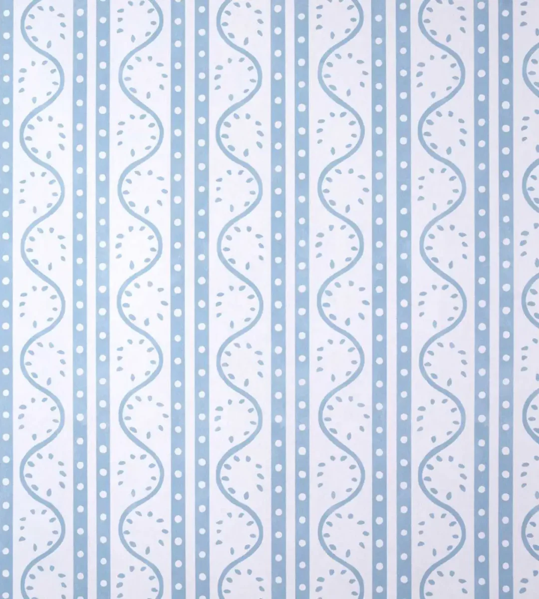 Split Pea Wallpaper - Coast Blue by blue striped wallpaper from scion
