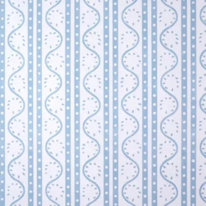 blue striped wallpaper from scion