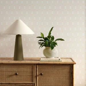 neutral misc wallpaper and wall with cabinets and vases